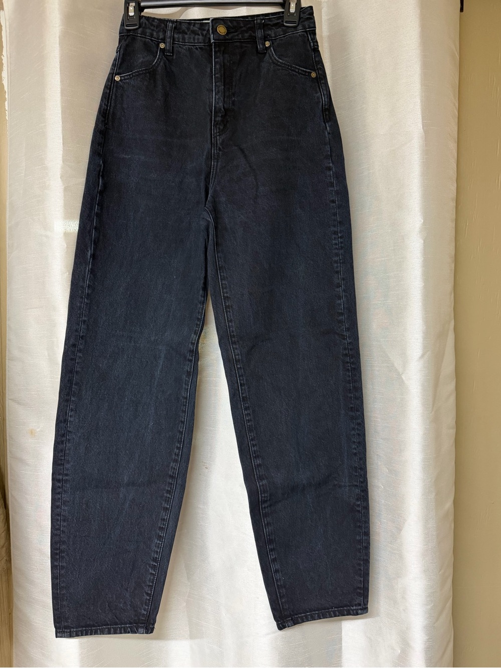 ROLLA'S High-Rise Black Balloon Leg Jeans